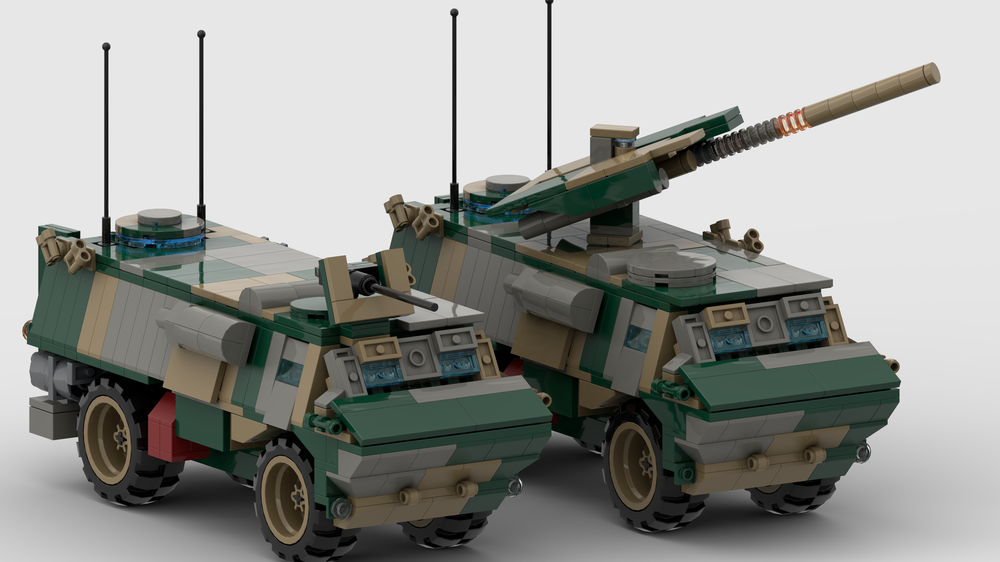 Lego French VAB & VAB MEPHISTO