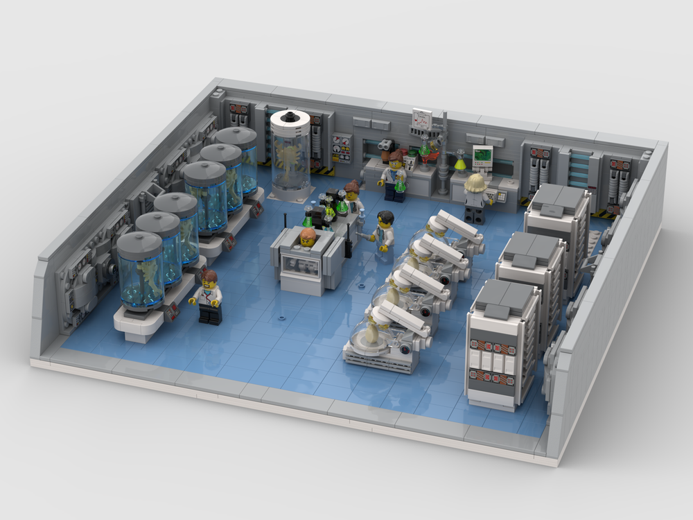 Lego Alien - Xenomorph Research Laboratory