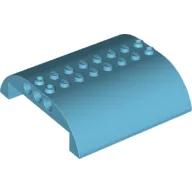 Brick Curved 8 x 8 x 2 Double / Medium Azure
