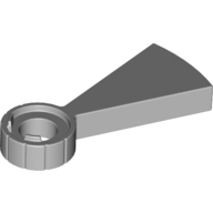 Lego Stairs Spiral Step / Light Bluish Gray