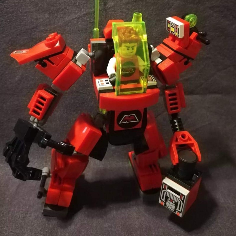 Lego Exo suit Magran Tron Emergency Intervention Squad
