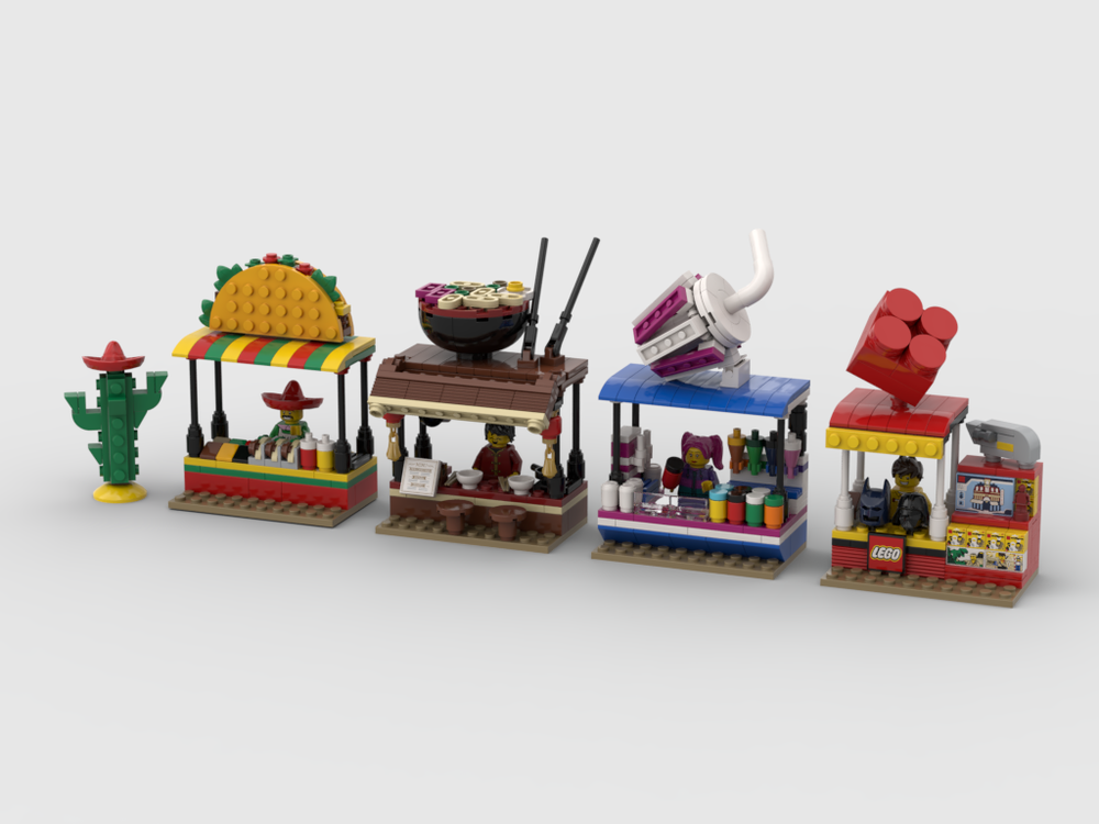 Lego Market Stand Pack #7