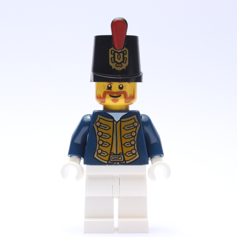 Lego Soldier (Bluecoat) - Admiral, Chess King