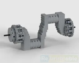 1:2 Scale John Deere A Crankshaft