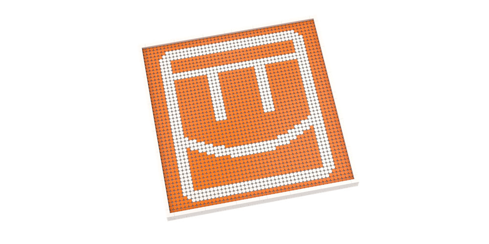 Lego Rec Room Coach wall art