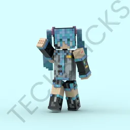 Hatsune Miku MC skin