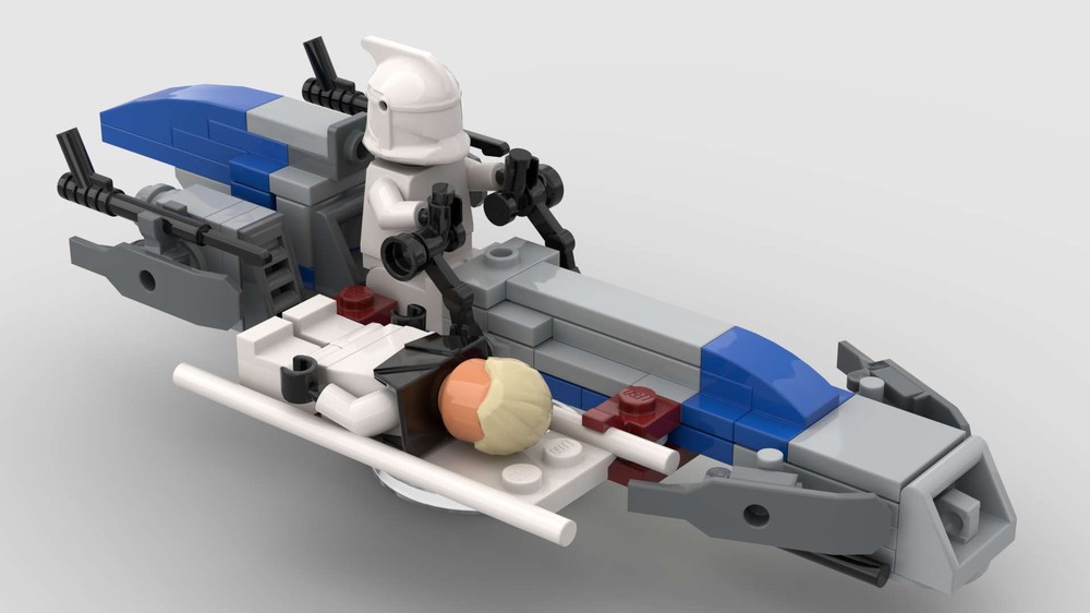 Lego BARC Speeder - TCW 501st Legion Medical Version
