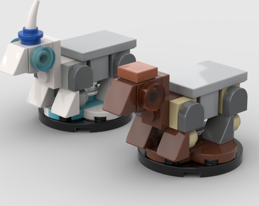 Lego MLP Toa Nuva-Kopaka and Pohatu