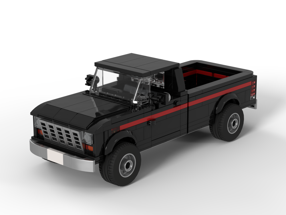 Lego Ford F-250 Singlecab 8wide