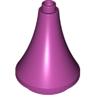 Lego Duplo Building Roof Spire 3 x 3 x 3 / Magenta