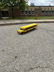 remote control school bus (World Record 53")