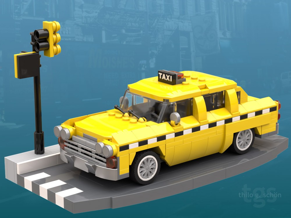 Lego Checker Cab