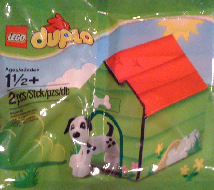 Lego Puppy and Kennel