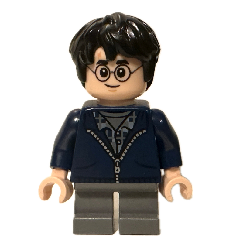 Lego Harry Potter, Dark Blue Jacket with Zipper, Short Legs