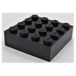 Brick Magnet, 4 x 4 / Black
