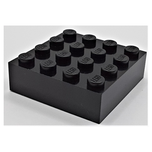 Lego Brick Magnet, 4 x 4 / Black