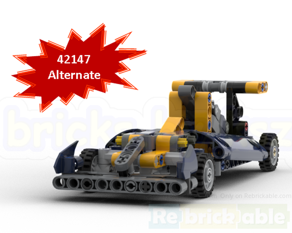 Lego Formula 1 Race Car (42147 Dump Truck Alternate)