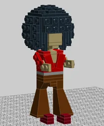 Miniland Afro Man