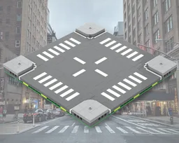 MILS Road - 4 Way Intersection