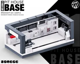 77252 F1 Pit House Show Base