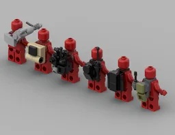 Backpack equipment collection