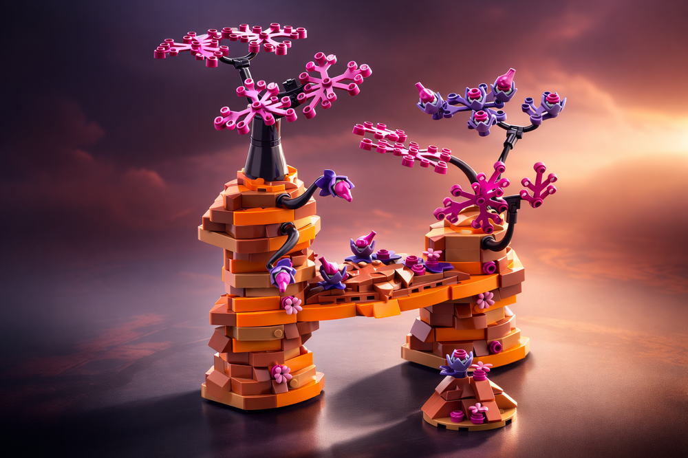 Lego Meditation Rock