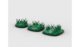 Minifig round display THEED fields