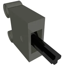 Pneumatic Switch with Pin Holes / Dark Gray
