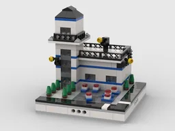 Police Station for a Mini Modular City