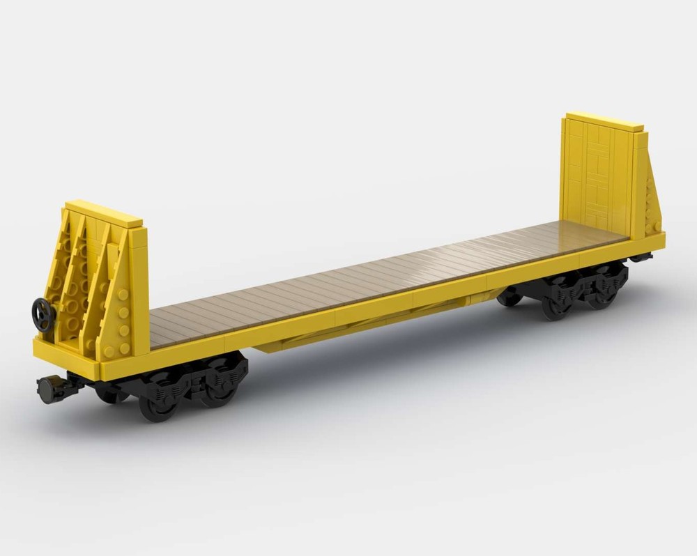 Lego 68ft Bulkhead Flatcar