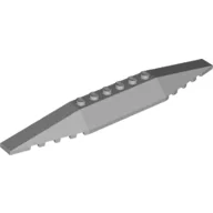 Brick Wedged, Sloped 2 x 16 Triple / Light Bluish Gray