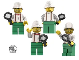 Maxi Figure Botanist with magnifying glass