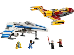 New Republic E-Wing vs. Shin Hati’s Starfighter
