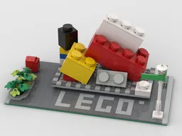 Modular History Basic Brick Monument