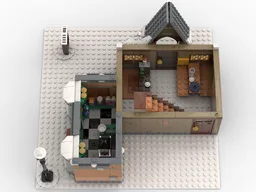 Modular Hogsmeade - Modification of set 76388