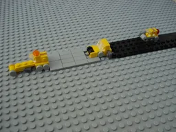 Nano road paving team