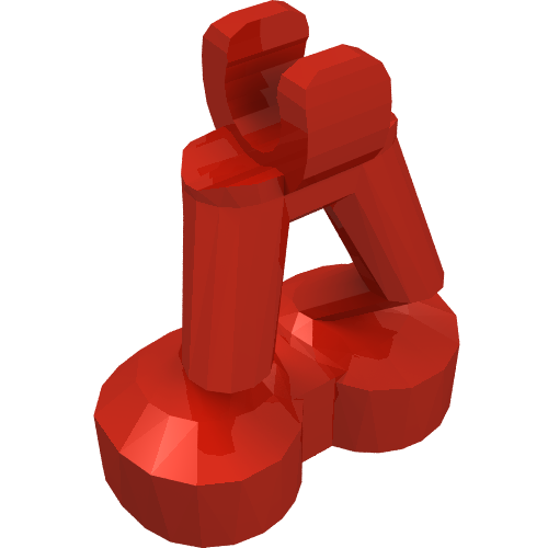 Lego Legs Martian / Red