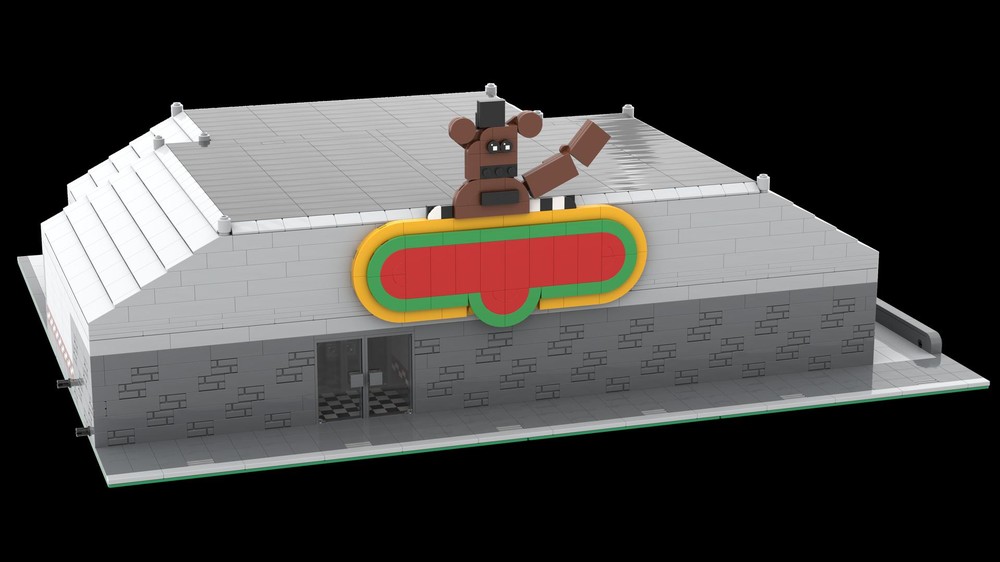 Lego Freddy Fazbear's Pizza (FNaF 1) - Modular Building