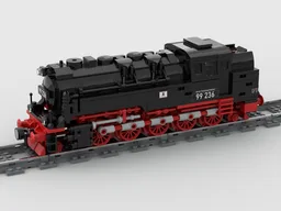 Steam Engine BR99 of HSB (Harzer Schmalspurbahnen)