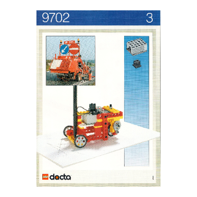 Lego Activity Booklet, Road Painting Vehicle - Set 9702 / [No Color/Any Color]