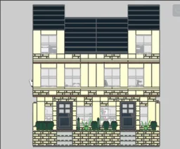 NYC terraced house