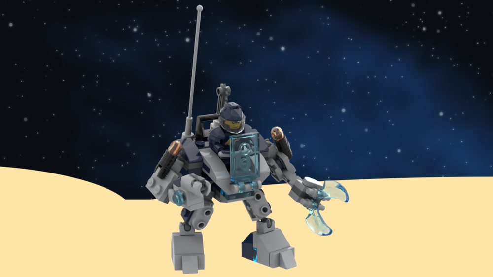 Lego Asteroid Missions: Space Suit Mech