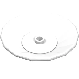 Dish 5 x 5 / White