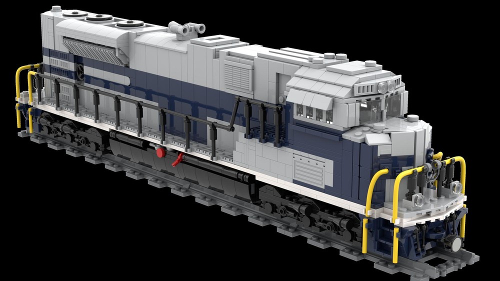 Lego EMD SD70Ace WABASH
