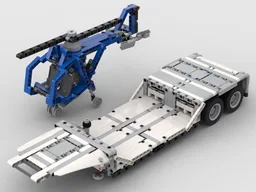 42128 Trailer with Helicopter