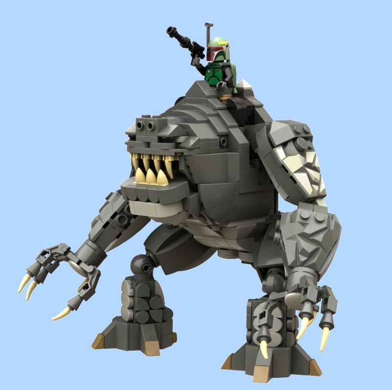 Lego Bounty Hunters Rancor