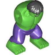 Lego Body Giant, Hulk with Dark Purple Pants Print