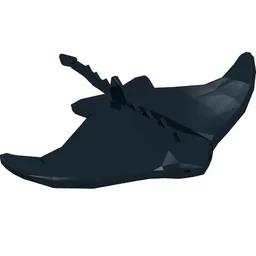 Animal, Manta Ray / Black