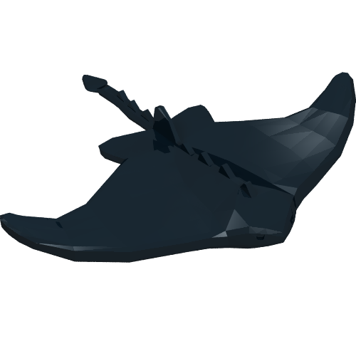 Lego Animal, Manta Ray / Black