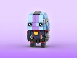 Nebula Brickheadz LEGO MOC - Guardians of the Galaxy Vol. 3